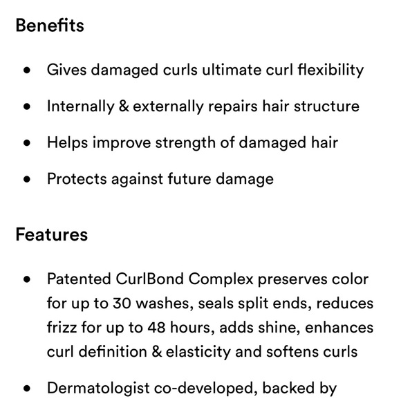 $4β€οΈβπ₯ DevaCurl Curlbond Re-Coiling Treatment Mask π©π½β𦱠NEW Deep Hydration - Picture 6 of 7